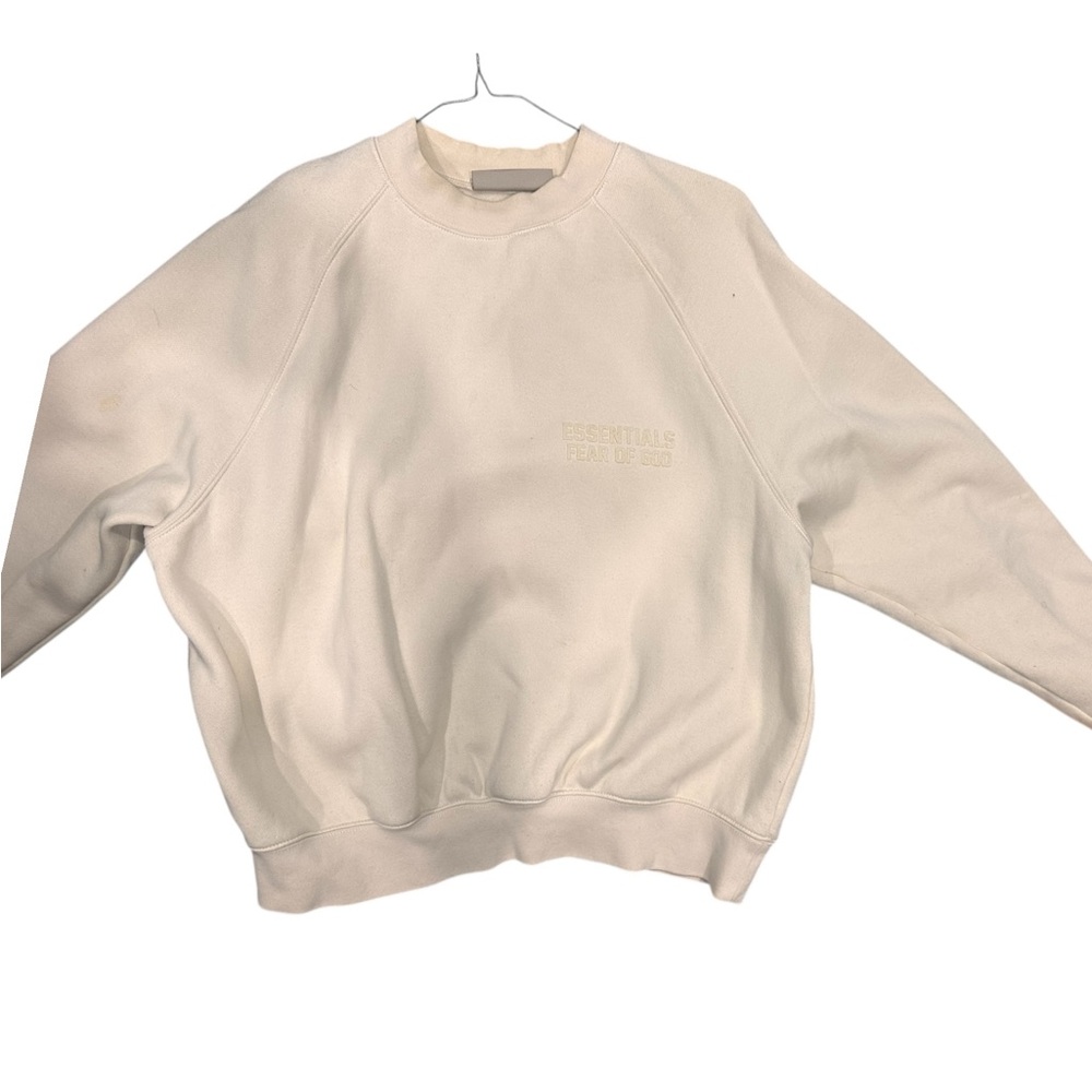 Essentials Egg Shell Cream Sweatshirt - image 1